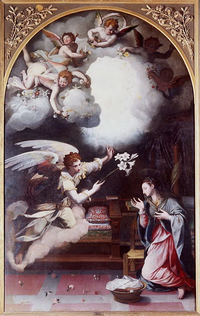 266-Annunciazione-Galleria dell'Accademia -Gallerie degli Uffizi, Firenze